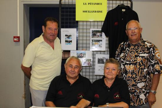 Forum des associations stand de la pétanque Soullandaise 3/09/2011